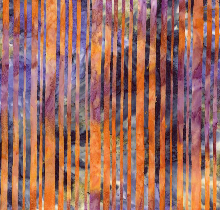 Expressions Batiks Fright This Way Stripe Cinnamon Grove by Sandy Gervais for Riley Blake Designs