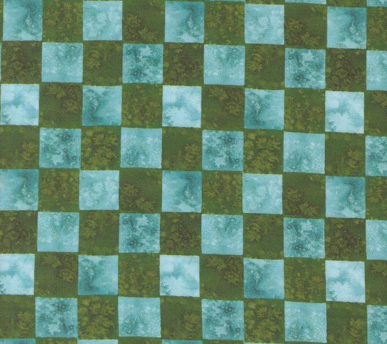 Wanderlust Patched Up Lagoon by Create Joy Project for Moda Fabrics