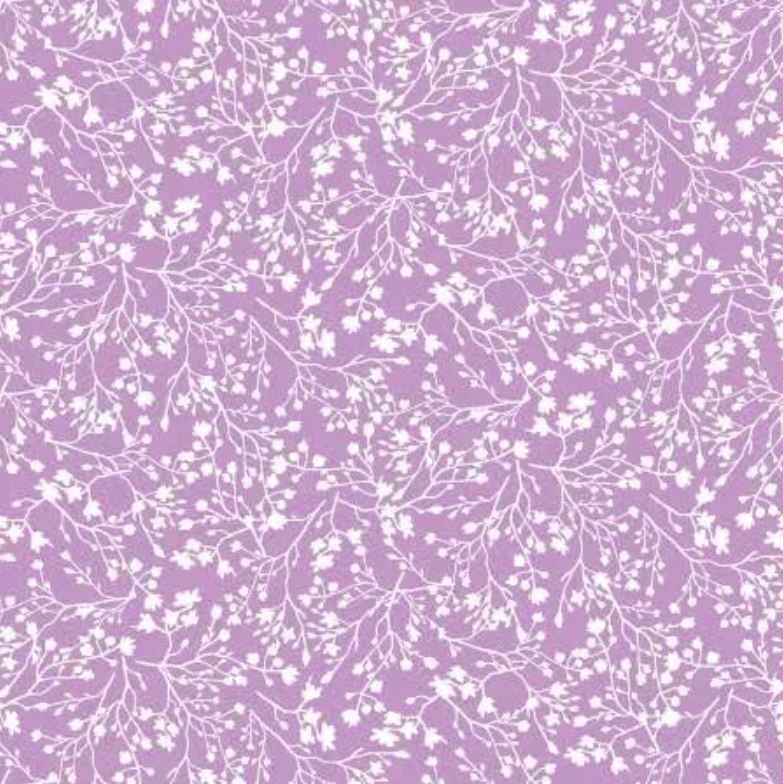 Unicorn Forest Branches Lilac from Timeless Treasures