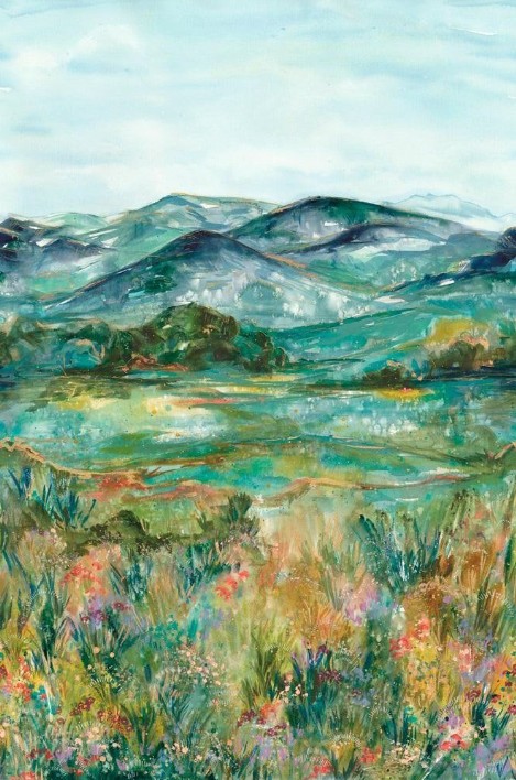 Wanderlust Adventuresome Mountains by Create Joy Project for Moda Fabrics