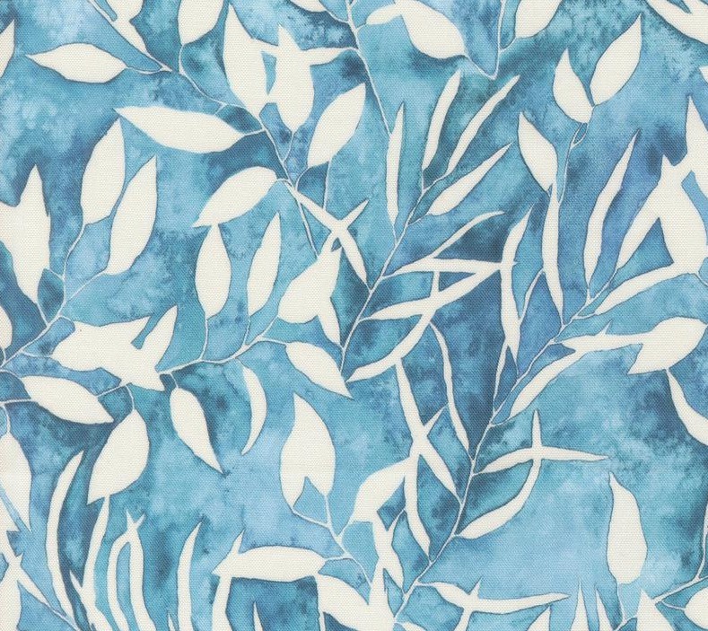 Wanderlust Leaf Silhouette River by Create Joy Project for Moda Fabrics