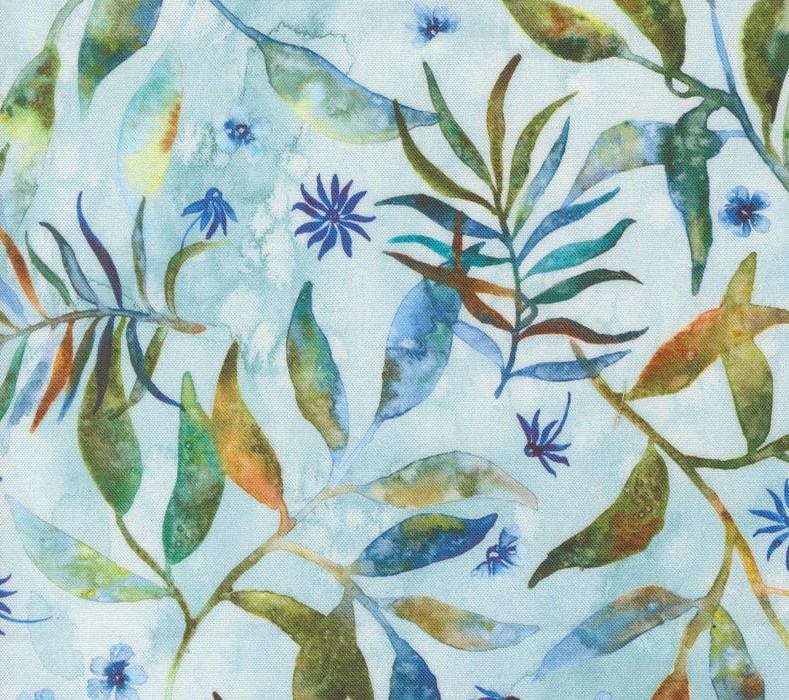 Wanderlust Frondest Friends Florals Dawn by Create Joy Project for Moda Fabrics