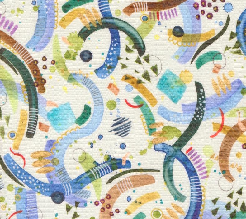 Wanderlust Ramble On Cloud by Create Joy Project for Moda Fabrics