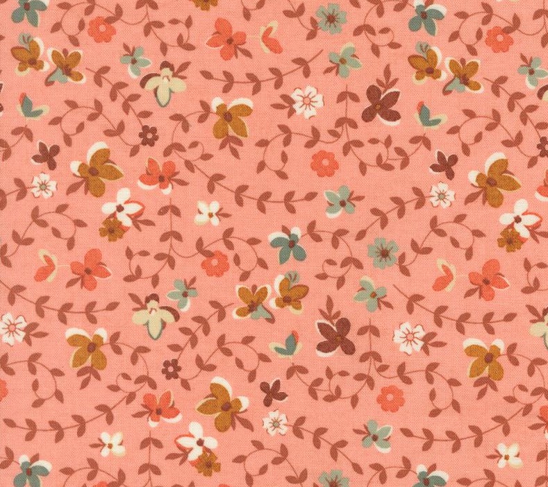 Acorn Hollow Gather Florals Apple by BasicGrey for Moda Fabrics