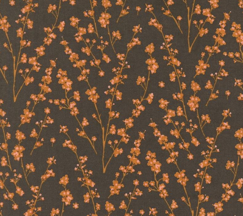 Acorn Hollow Twiggy Florals Soil by BasicGrey for Moda Fabrics