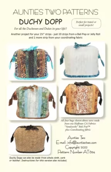 Dutchy Dopp Pattern by Aunties Two Patterns