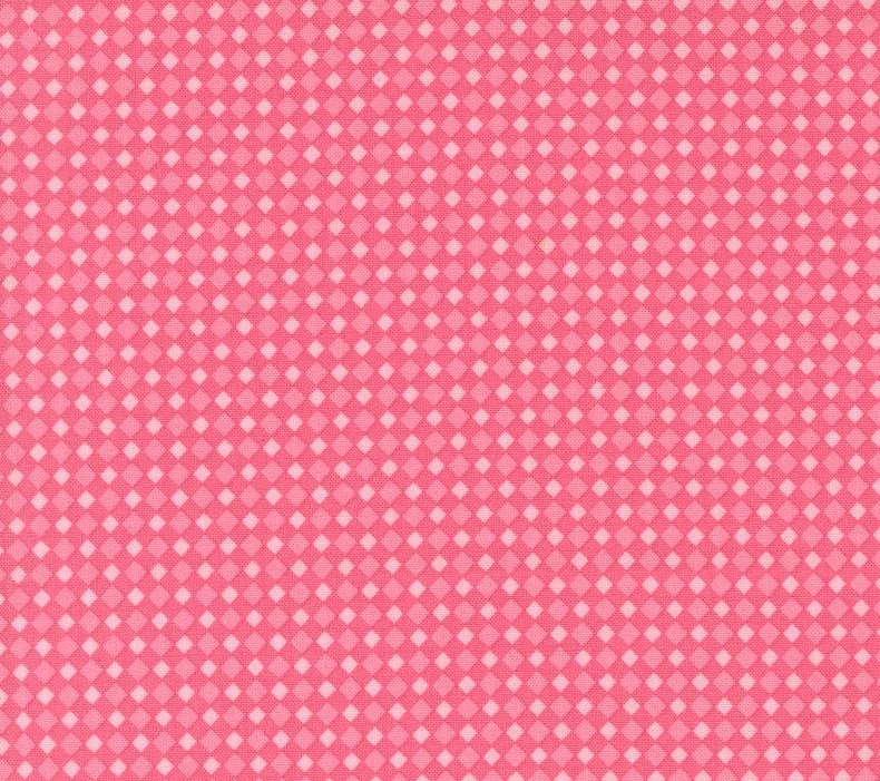 Fab Boo Lous Spooky Gingham Hot Pink by Me and My Sister Designs for Moda Fabrics