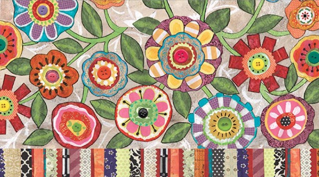 Flowers Two Year Pocket Calendar from It Takes Two