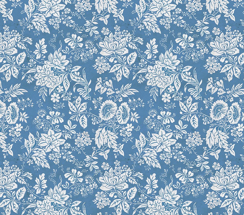 Palette Blue Tapestry Blue by Tim Holtz for FreeSpirit Fabrics