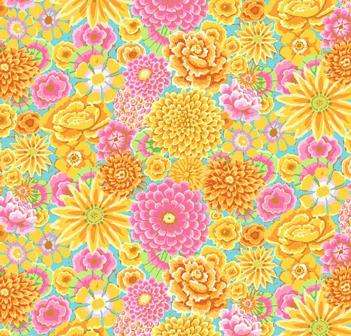 Kaffe Fassett Collective Stash Enchanted Yellow by Kaffe Fassett