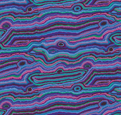 Kaffe Fassett Collective Stash Jupiter Blue by Kaffe Fassett