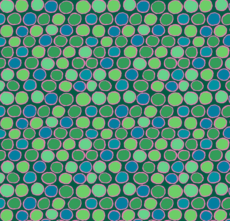 Kaffe Fassett Collective Penny-Wise Green by Kaffe Fassett