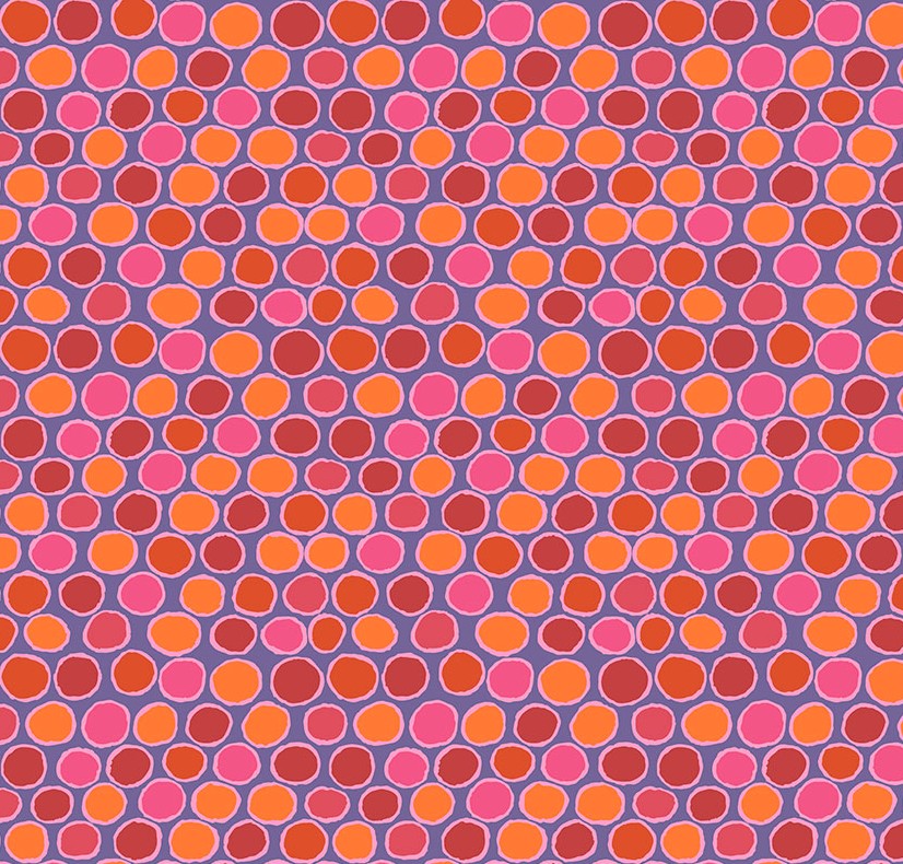 Kaffe Fassett Collective Penny-Wise Red by Kaffe Fassett