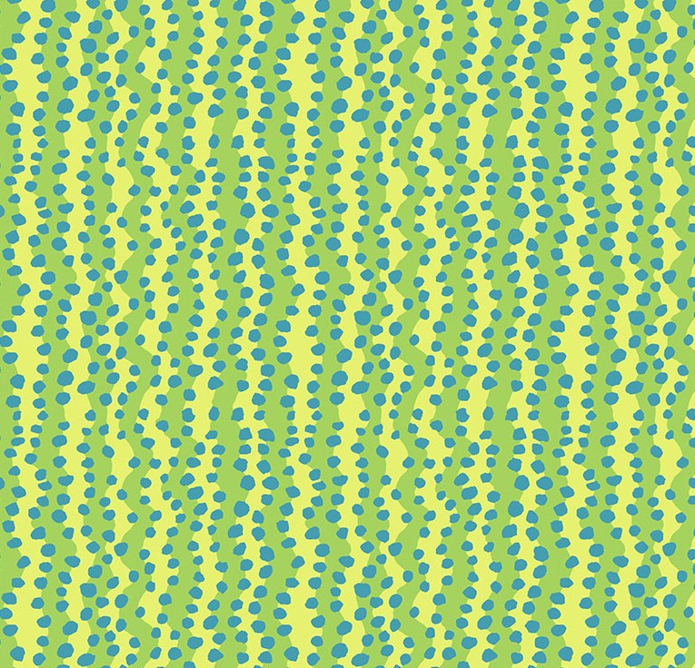 Kaffe Fassett Collective SM Bubble Stripe Yellow by Brandon Mably for Kaffe Fassett