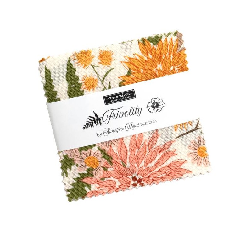 Frivolity Mini Charm by Sweetfire Road for Moda Fabrics
