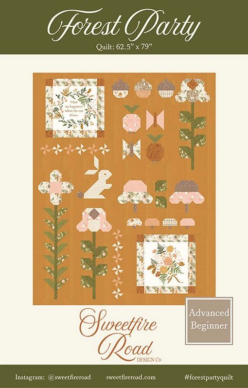 Forest Party Quilt Pattern by Sweetfire Road