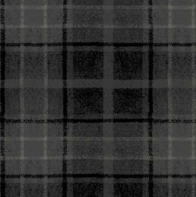 Holly Jolly Flannel Big Plaid Black by Bonnie Sullivan for Maywood Studio