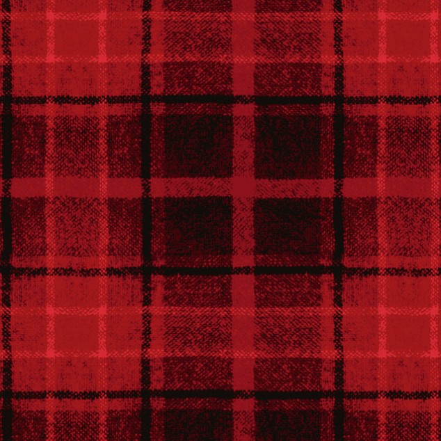 Holly Jolly Flannel Big Plaid Red by Bonnie Sullivan for Maywood Studio
