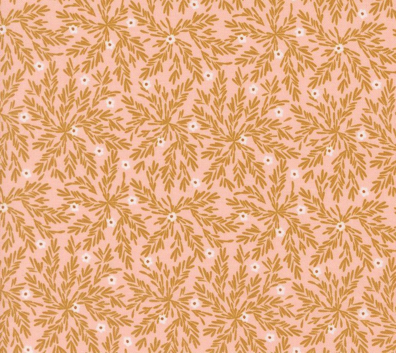 Frivolity Lichen and Moss Blush by Sweetfire Road for Moda Fabrics