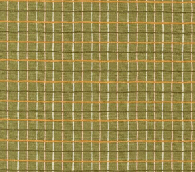 Frivolity Table Setting Plaid Lichen by Sweetfire Road for Moda Fabrics