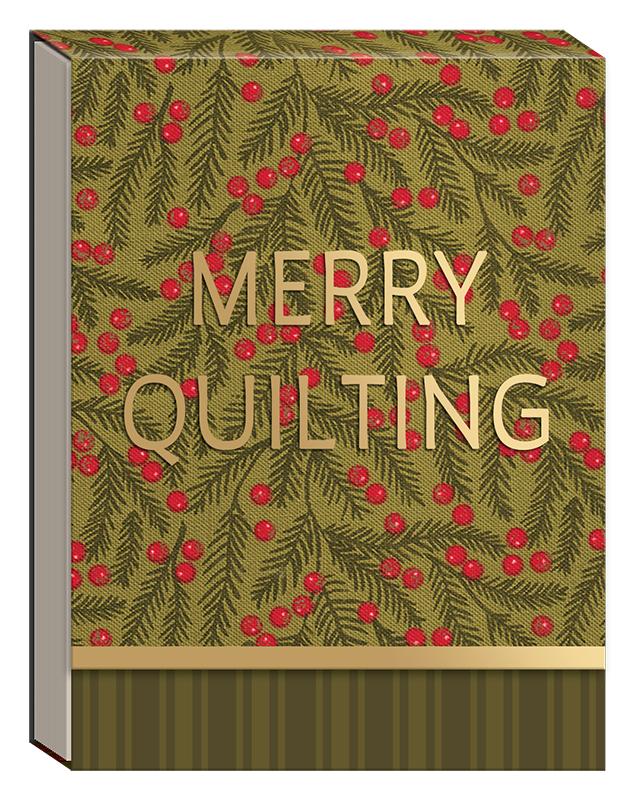 Merry Quilting Notepad by Lella Boutique