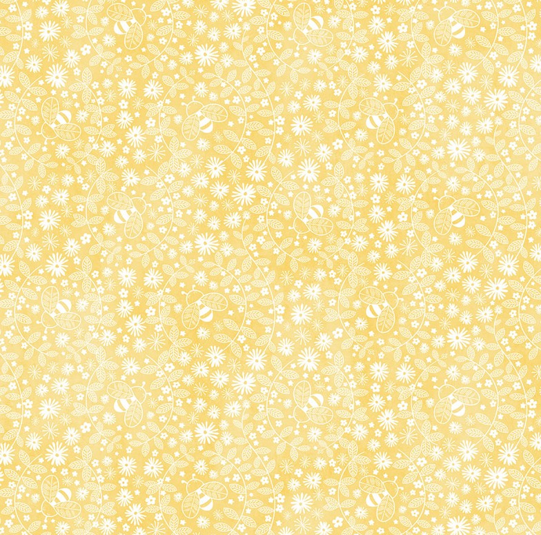 Sunny Safari Blender Yellow from Northcott Fabrics
