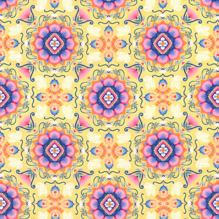 Flutter Mosaic Sweet by Pimlada Phuapradit for Robert Kaufman Fabrics
