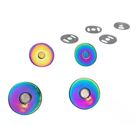 Iridescent  Magnetic Snaps from Sassafrass Lane Designs