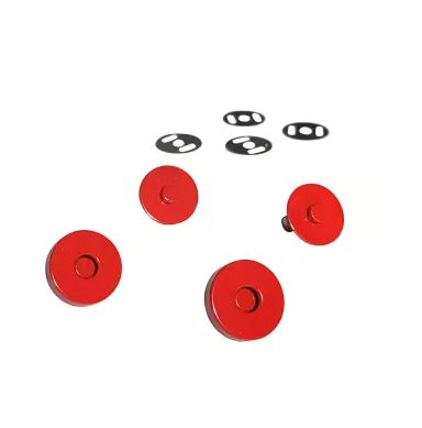Red Magnetic Snaps from Sassafrass Lane Designs