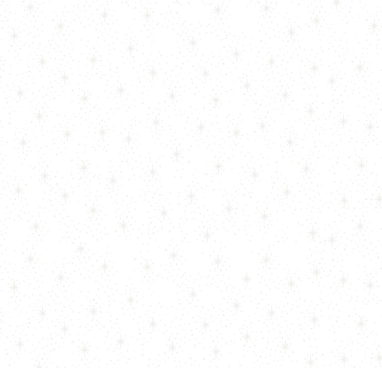 We Love Christmas Stars White by Stof Fabric for Blank Quilting
