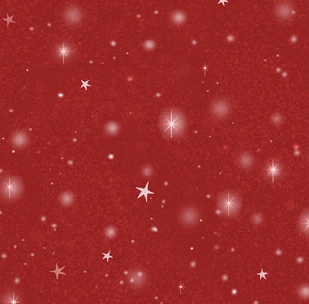 Believe Tonal Night Sky Red by Sarah Summers for P&B Textiles