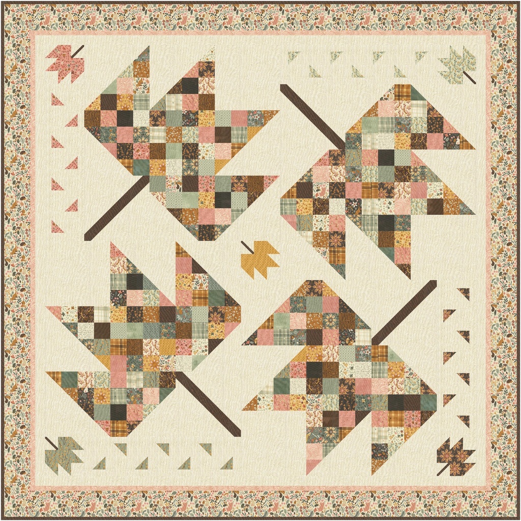 Fallen Leaves by Basic Grey for Moda