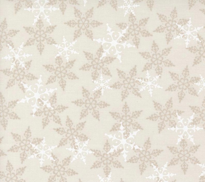 Winter Friends Falling Snow Wide Back Snowy White by Deb Strain for Moda Fabrics