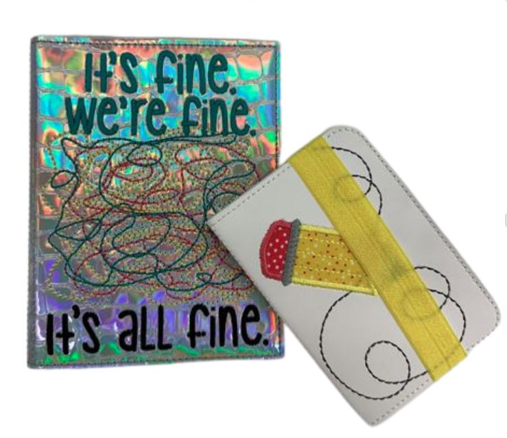 Notebook Cover Machine Embroidery Class