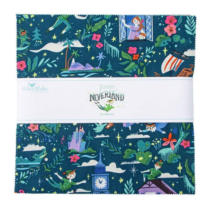 Forever Neverland 10 Inch Stacker by Jill Howarth for Riley Blake Designs