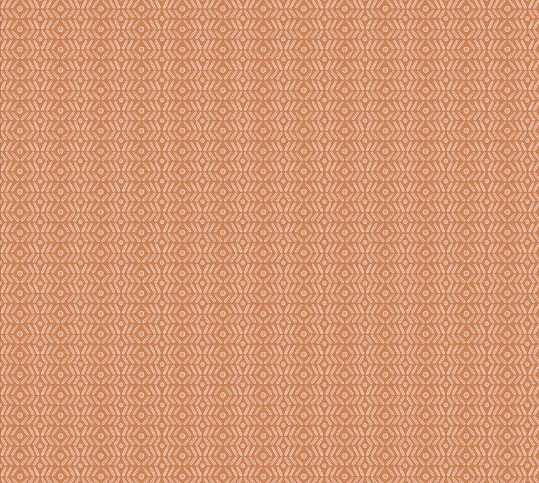 Petal and Purr Scratch Board Rust by Whistler Studios for Windham Fabrics