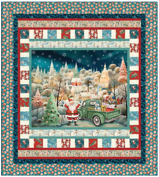 Santa Says Hi! Quilt