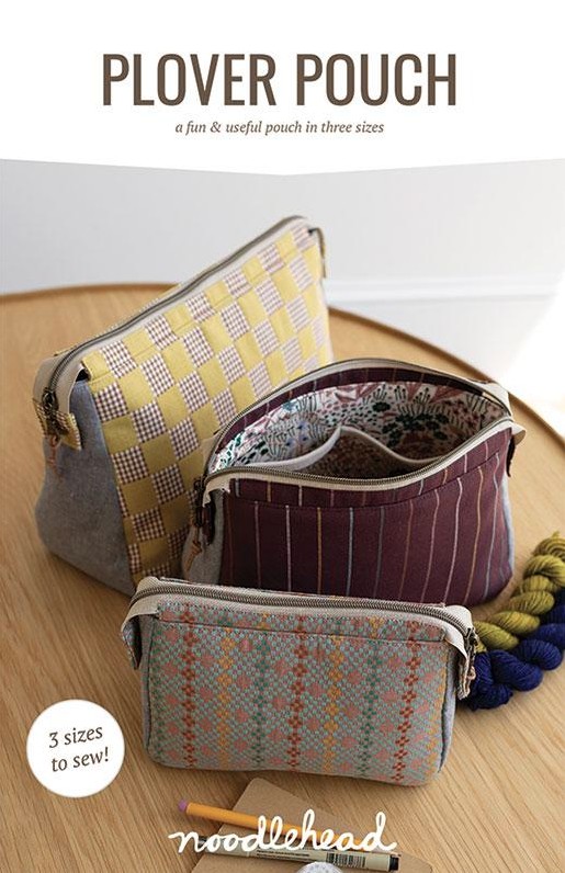 Plover Pouch Bag Pattern from Noodlehead