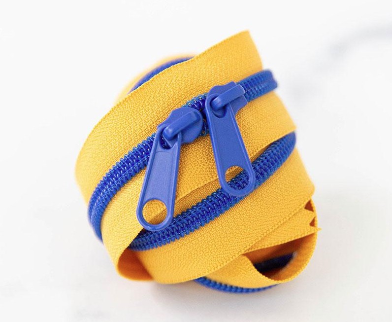 30" Zipper in Mustard from Stitch Supply Co