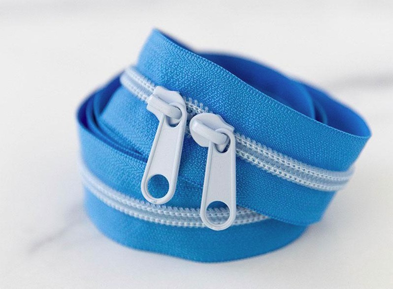 30" Zipper in Clear Sky from Stitch Supply Co