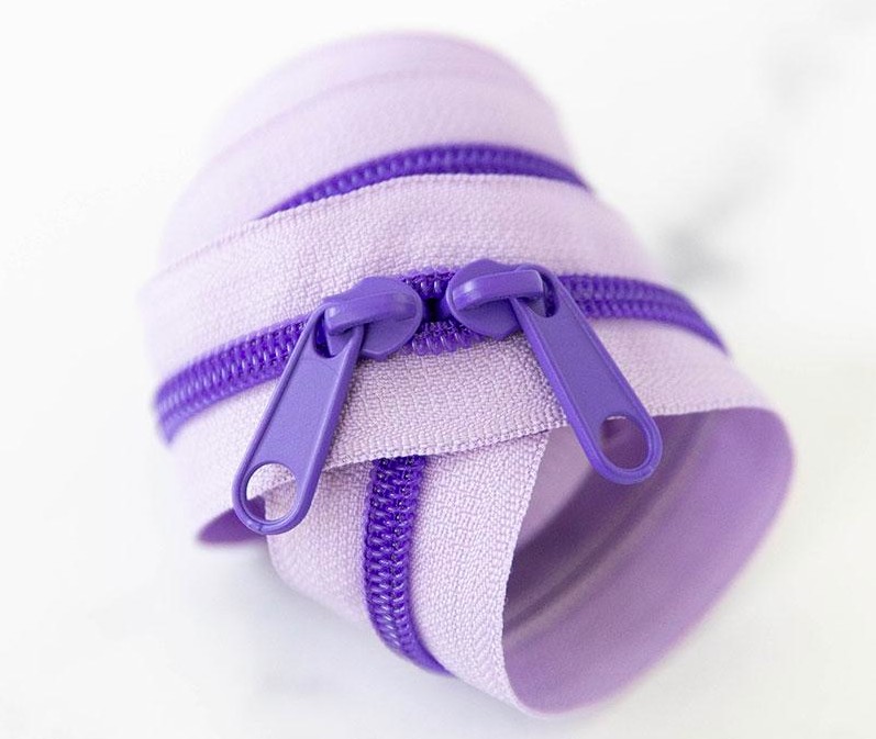 30" Zipper in Daphne from Stitch Supply Co