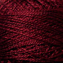 Valdani 78 - Burgundy, Perle Cotton Ball, Size 8
