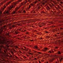 Valdani O534 - Quiet Fall Variegated, Perle Cotton Ball, Size 8