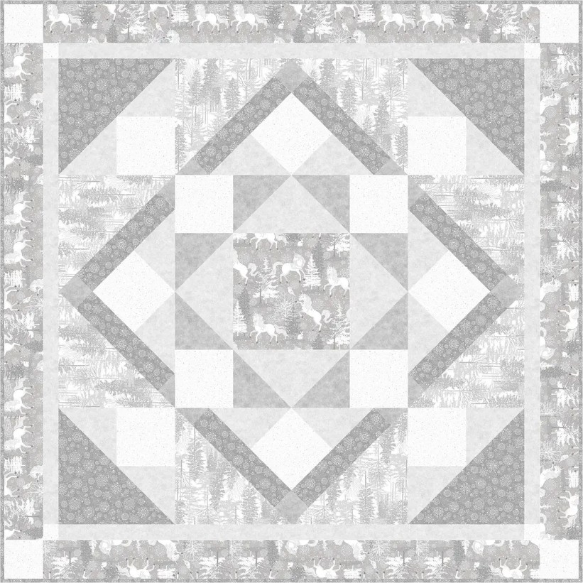 Enchanted Evening Pattern by Laureen Smith of Tourmaline & Thyme Quilts