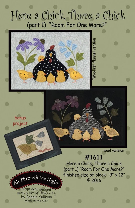 Here a Chick, There a Chick Pattern - Part 1:  Room For One More? by Bonnie Sullivan