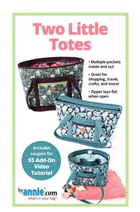 Two Little Totes Pattern from By Annie