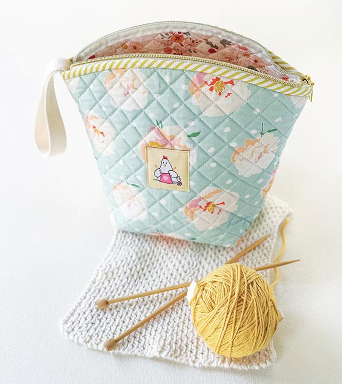 Allover Project Bag Pattern by Minki Kim