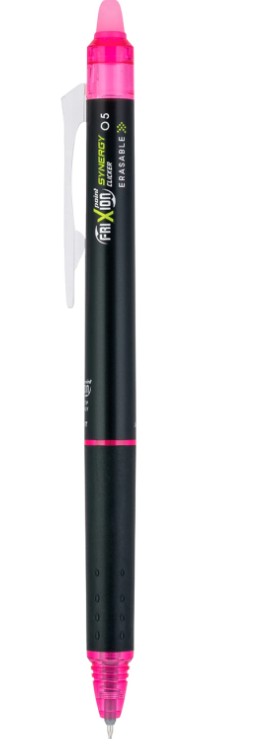 Frixion Point Synergy Clicker Extra Fine Pink Pen