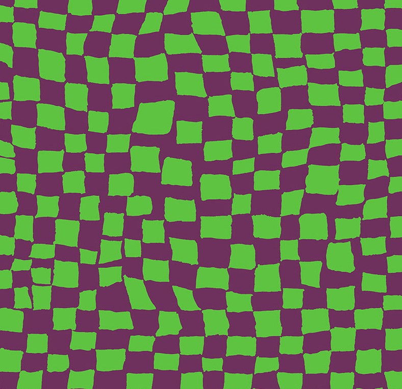 Kaffe Fassett Collective Gameboard Magenta by Brandon Mably for Kaffe Fassett