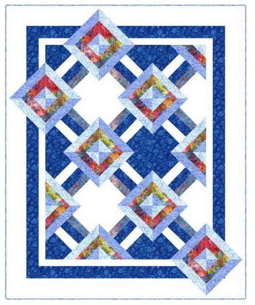 Sea Salt Quilt by Riley Blake